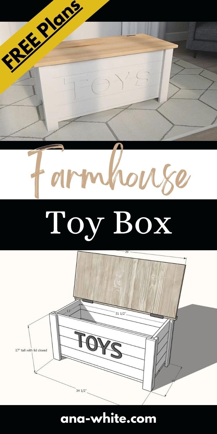 Farmhouse Toy Box
