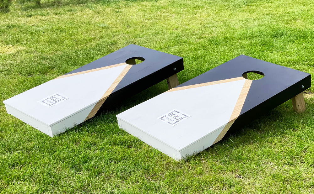 corn hole game free plans to build your own boards