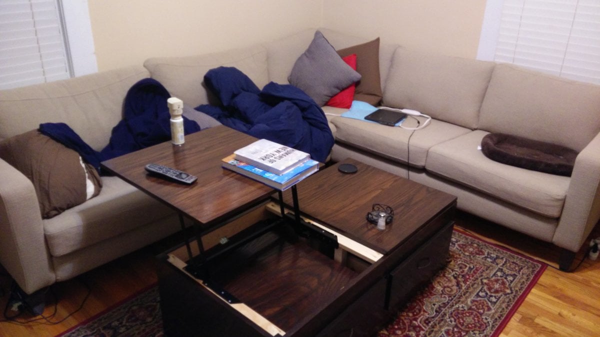 lift top coffee table plans