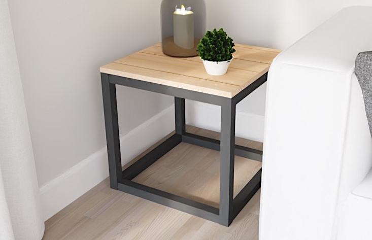 simple end table free plans