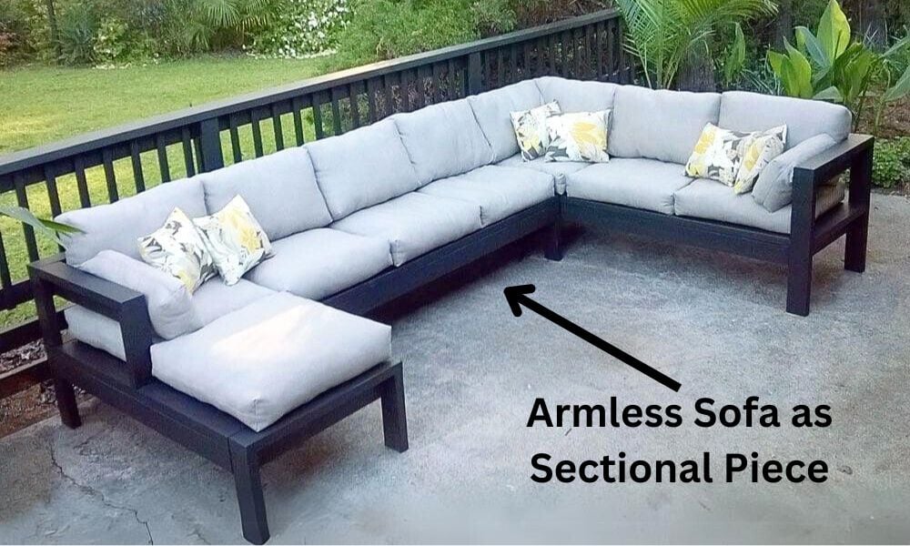 outdoor sectional plans