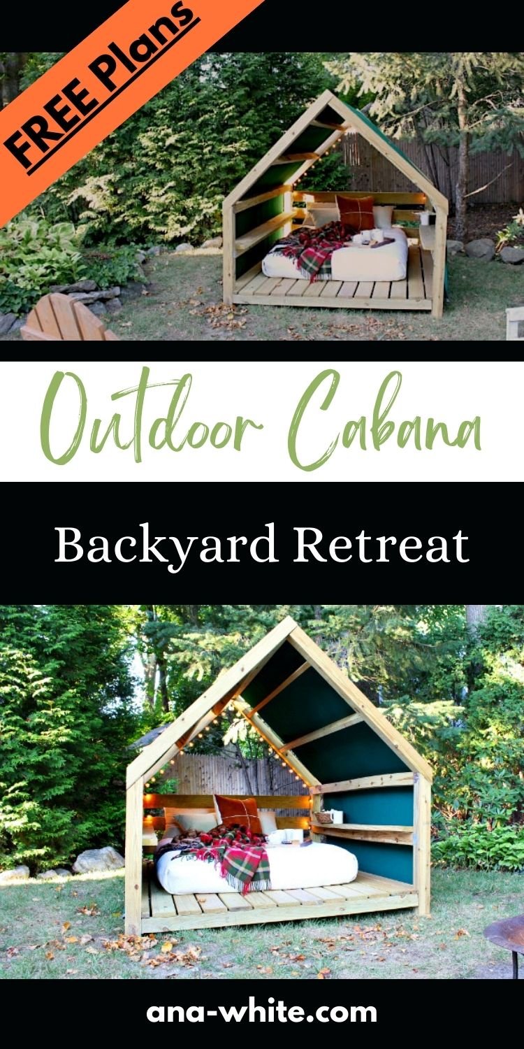 Outdoor Cabana Backyard Retreat