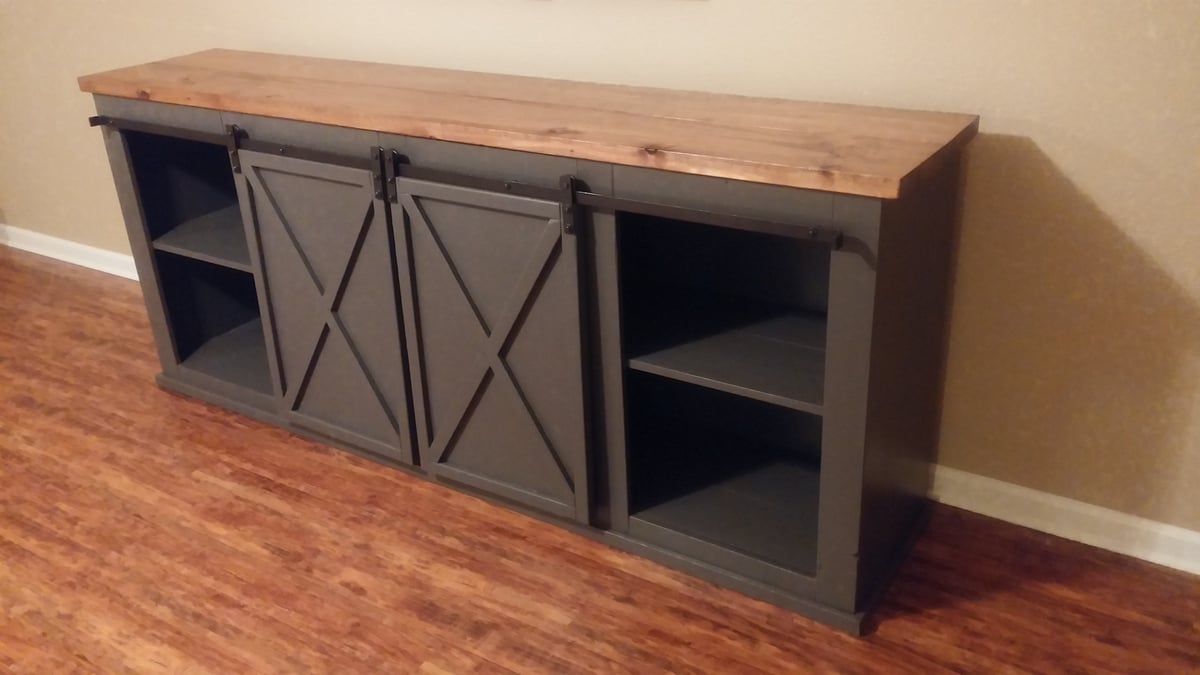 Ana White | Grandy TV Stand - DIY Projects