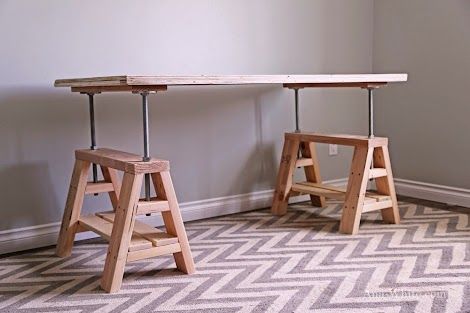 adjustable desk to coffee table
