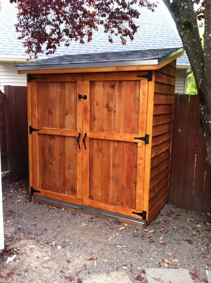 firewood storage shed 