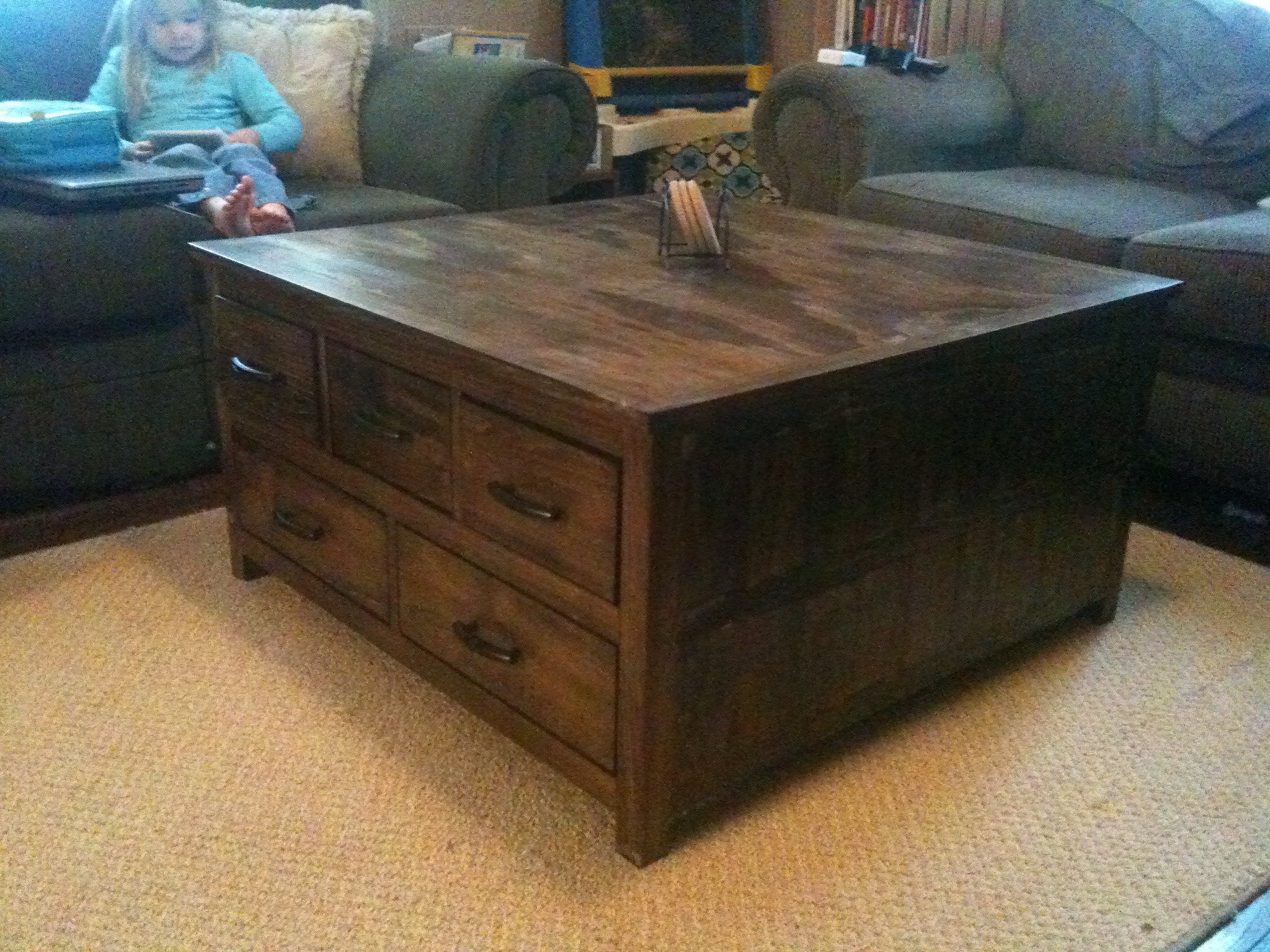 40+ square shadow box coffee table with drawers Ikea ribba picture