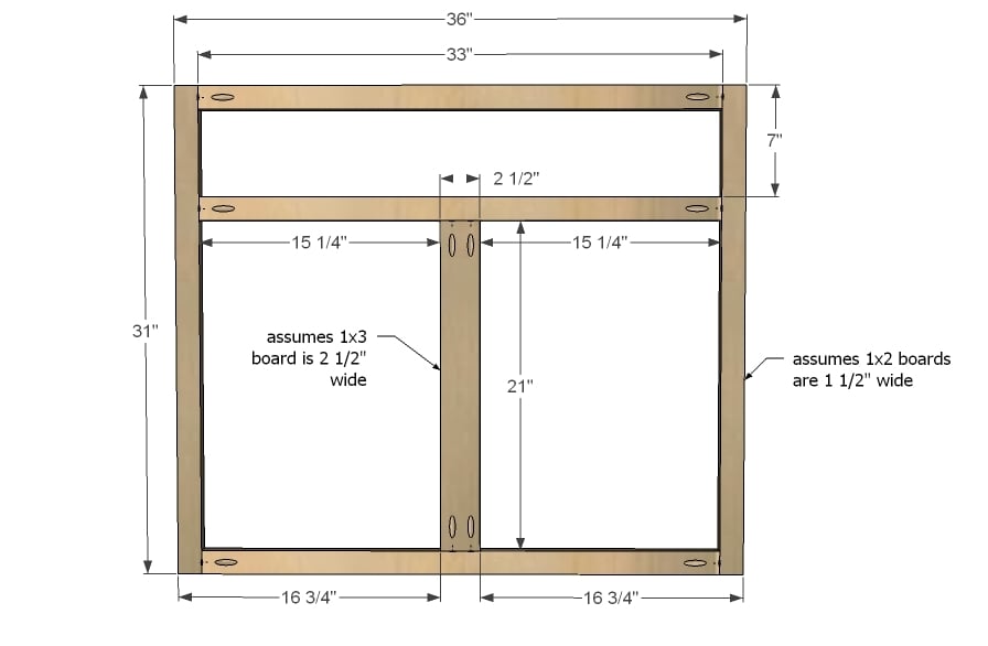 Frameless cabinet construction plans ~ Sepala