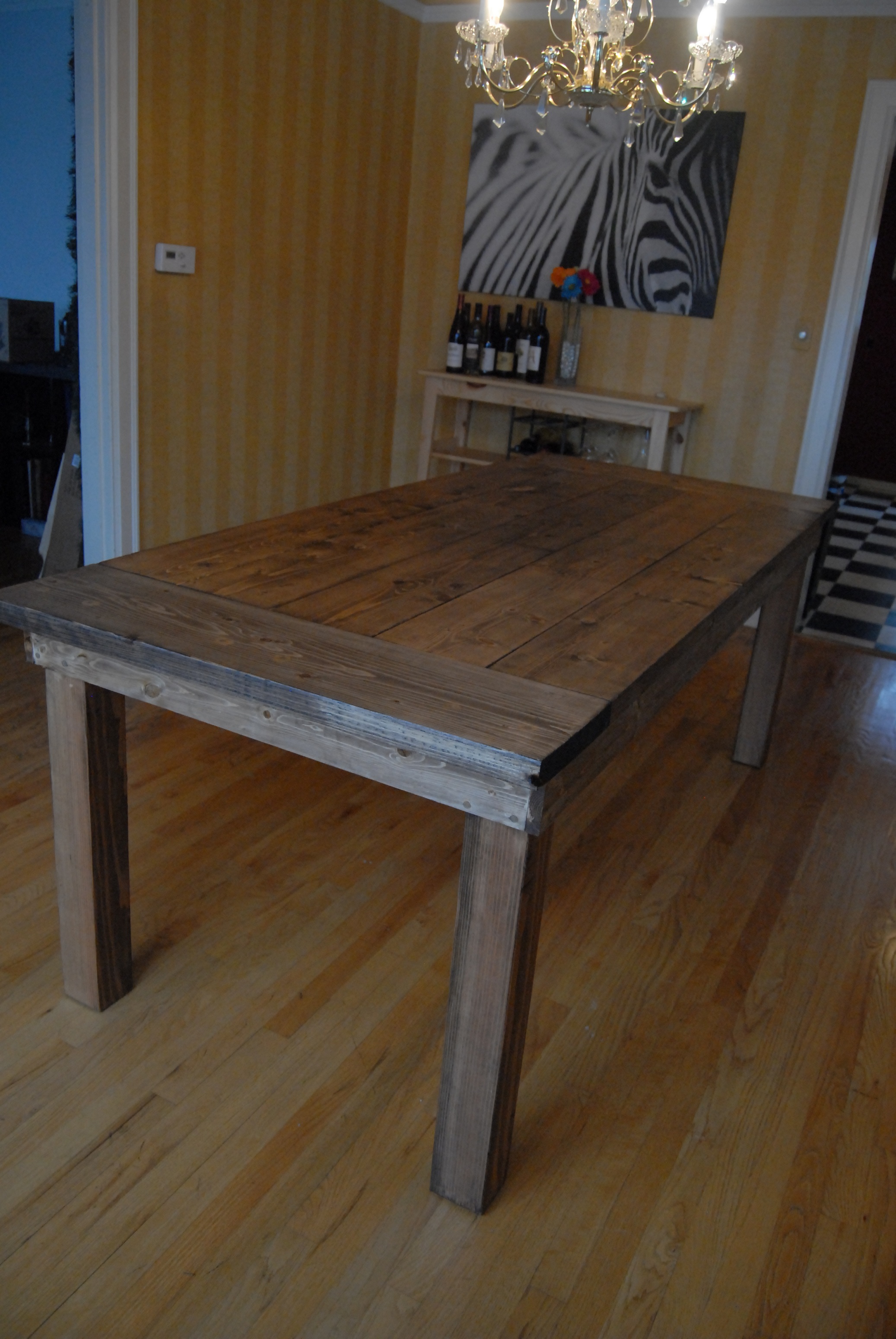 Ana White Farmhouse Table - DIY Projects