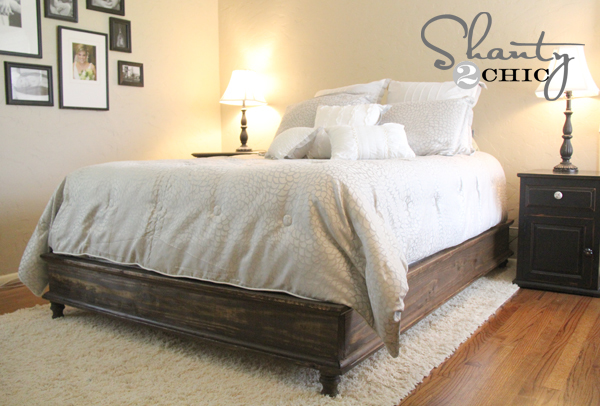 Ana White Chestwick Platform Bed - Queen Size - DIY Projects