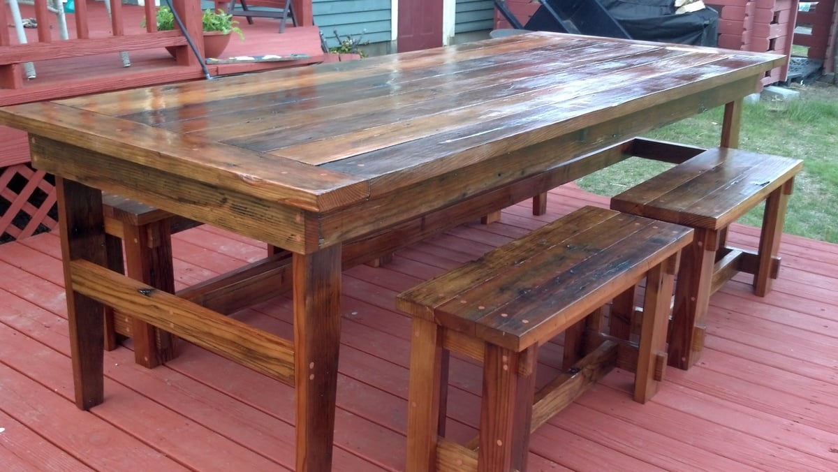 Fancy X Farmhouse Table Do It Yourself Home Projects