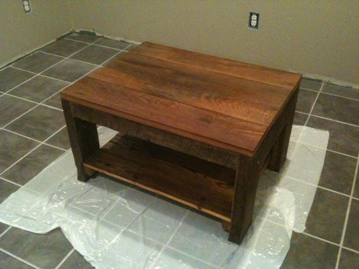 Ana White | Barnwood Coffee Table - DIY Projects