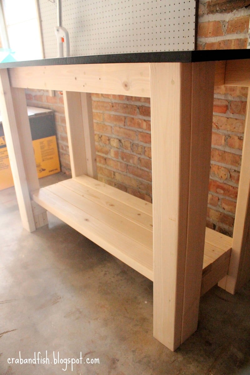 Do it yourself workbench plans Here ~ Garan wood desk