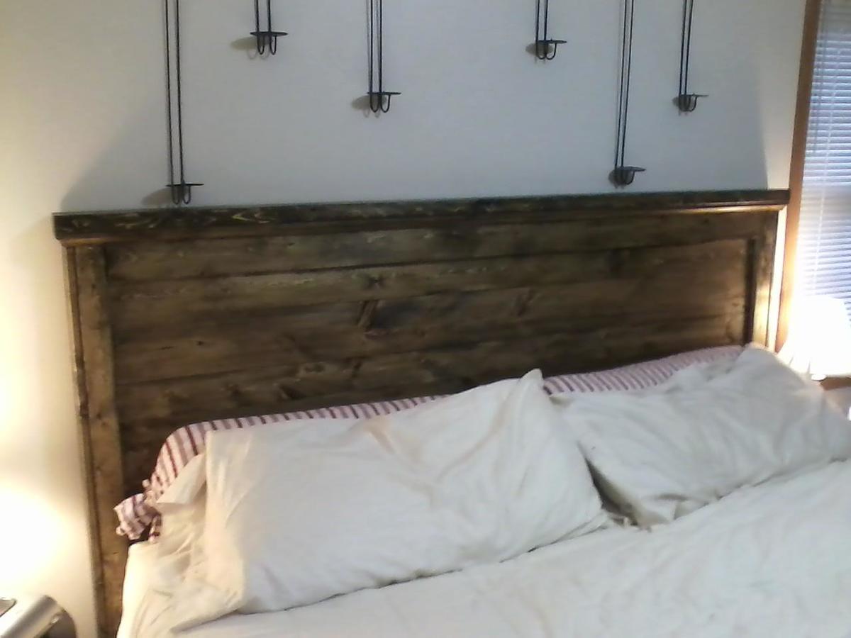 Ana White | Rustic Head Board - DIY Projects