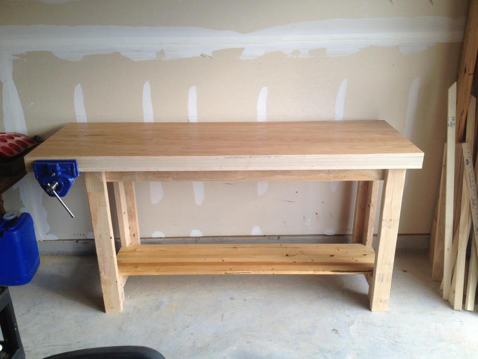 Ana White woodworking bench - DIY Projects