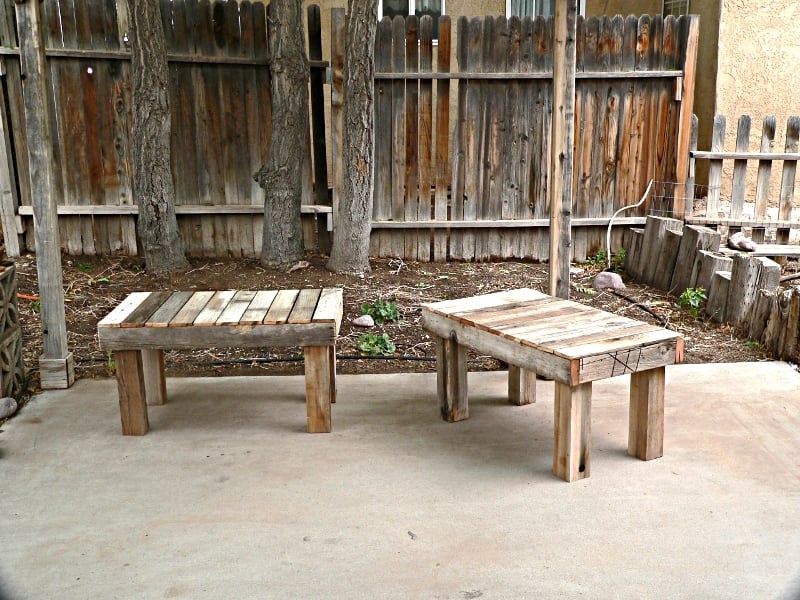 Ana White | Reclaimed Fence = Free Benches - DIY Projects
