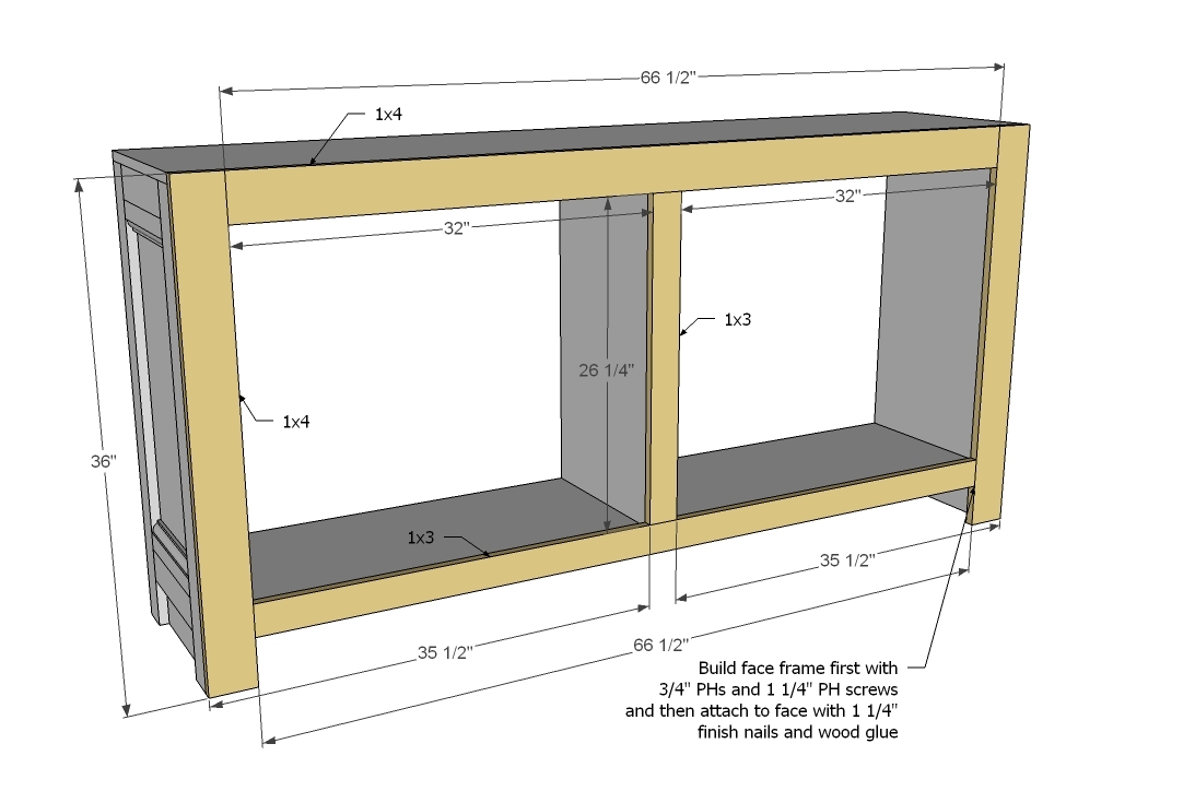 Woodworking Diy sideboard plans Plans PDF Download Free 