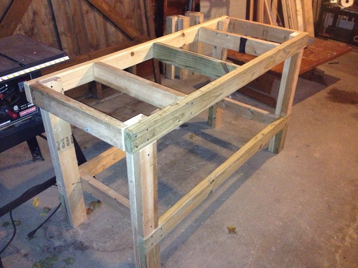 Simple Wood Workbench Plans