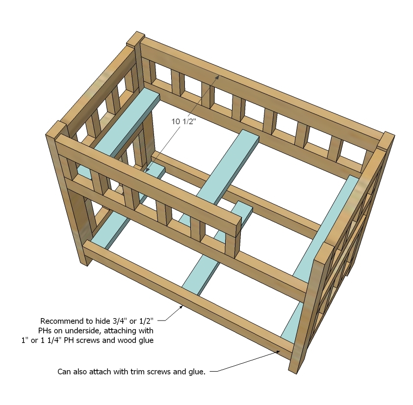 Bunk Bed Plan http://ana-white.com/2012/12/plans/camp-style-bunk-beds 