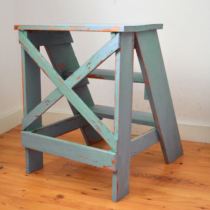 Step Stool End Table | Free and Easy DIY Project and Furniture Plans