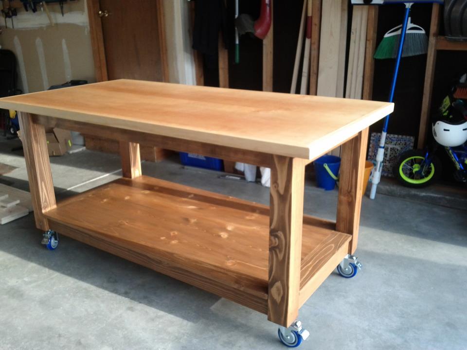 DIY+Workbench+Plans Workbench Do It Yourself Home Projects from Ana 