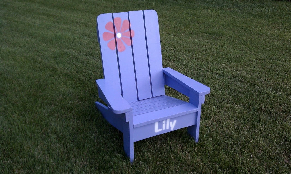 Ana White Kids Adirondack Chair! - DIY Projects