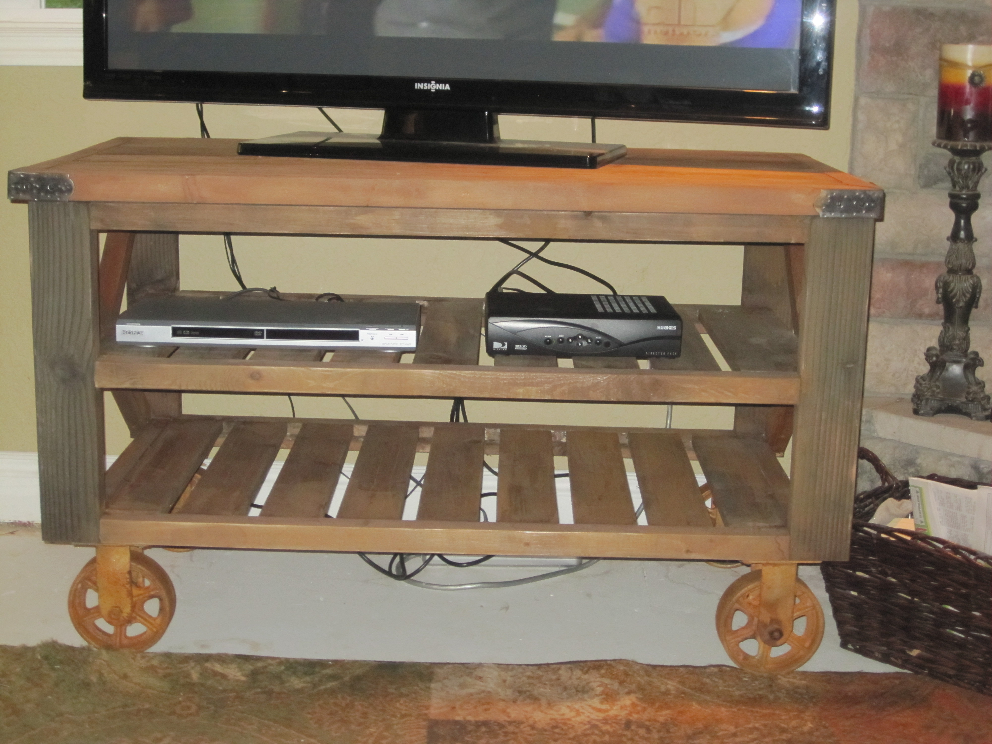 Homemade Tv Stand Plans Tv stand