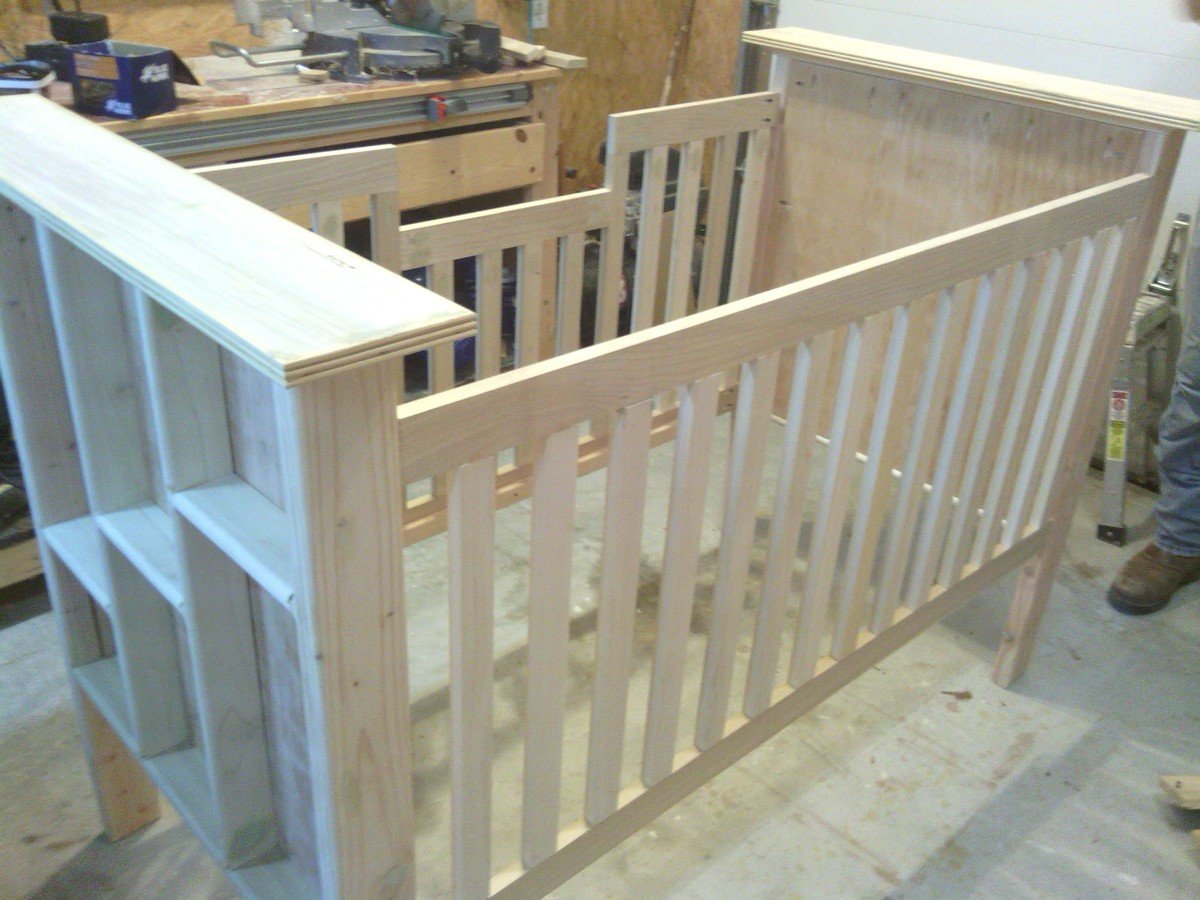 Crib Plans Ana White Free Download PDF Woodworking