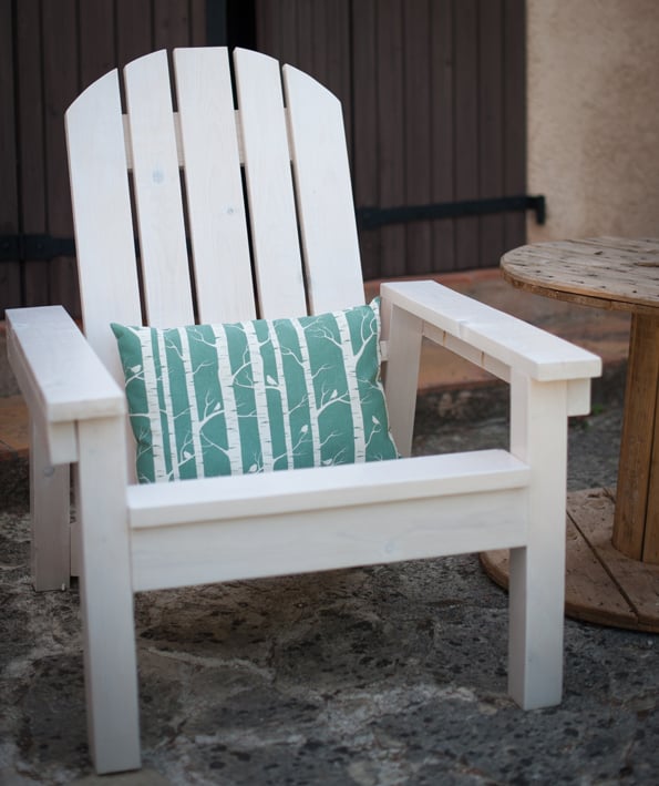 Adirondack Chair  Do It Yourself Home Projects from Ana White
