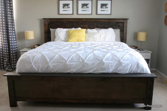 beautiful diy bed frame