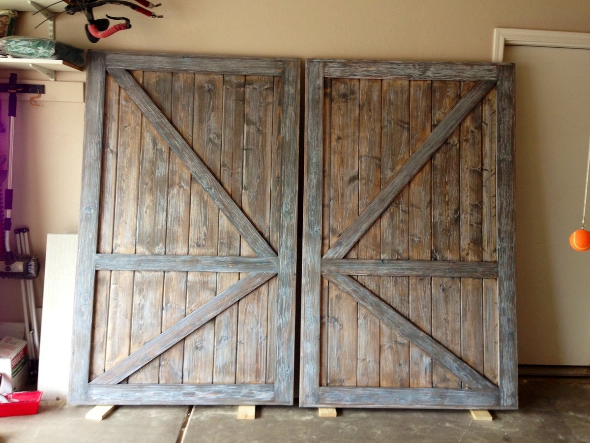 Simple Barn Doors For Closets with Simple Decor