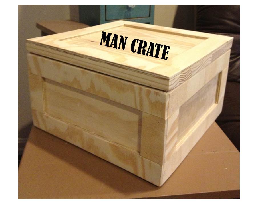 Ana White | Plywood Gift Crate (man crate) - DIY Projects