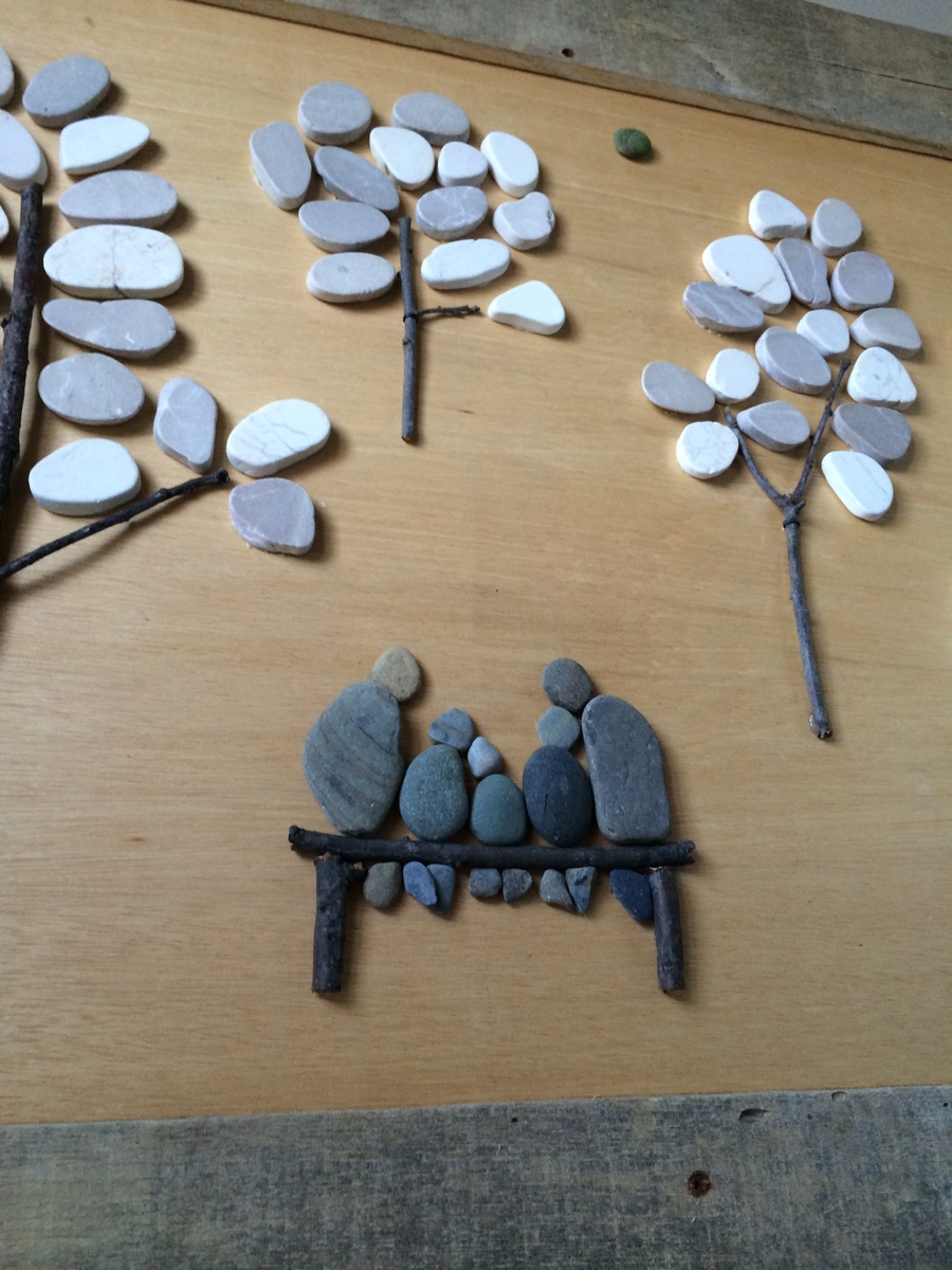 Ana White | Pebble Art with Pallet Wood! - DIY Projects