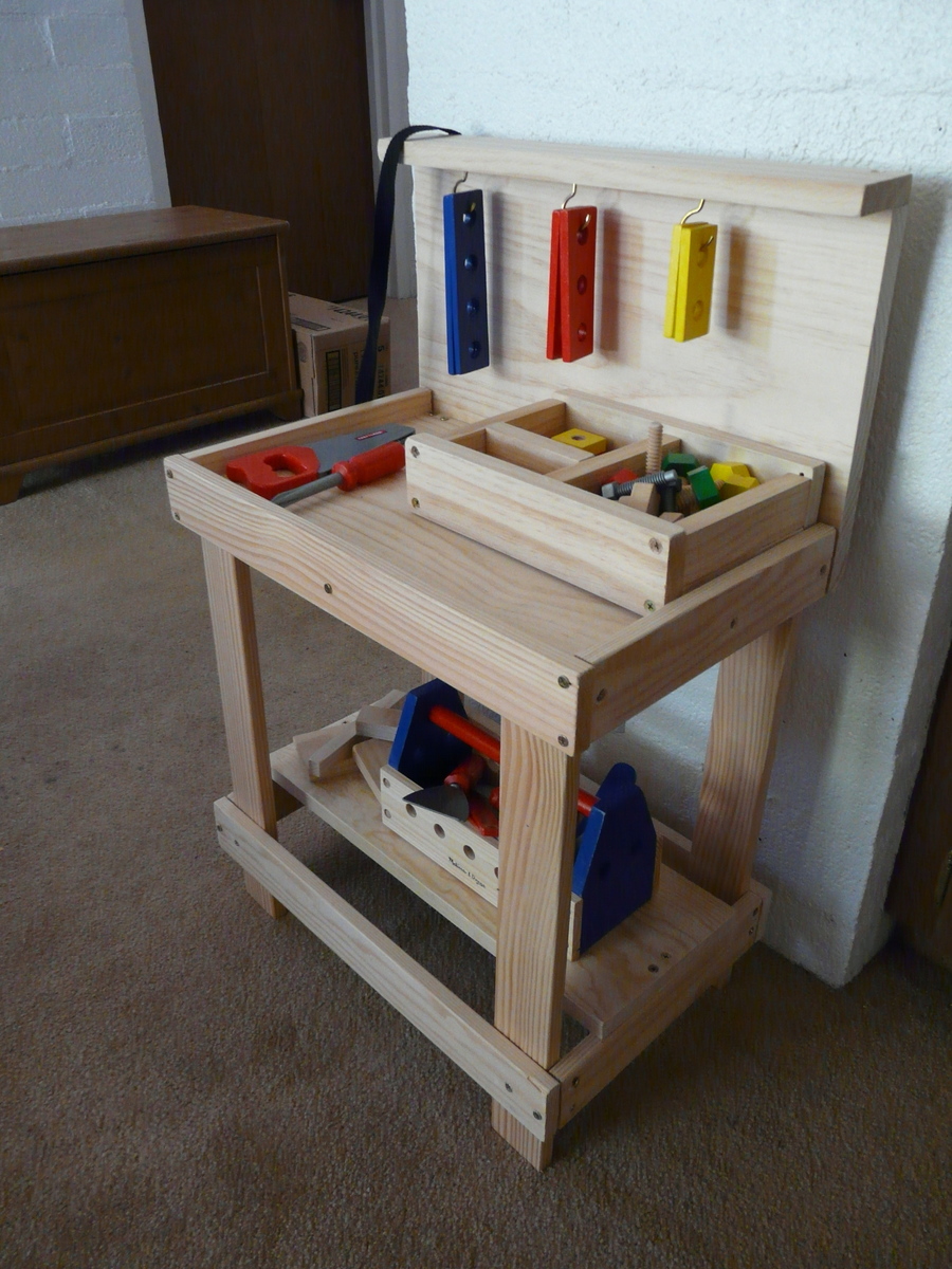 Ana White Toy Workbench - DIY Projects