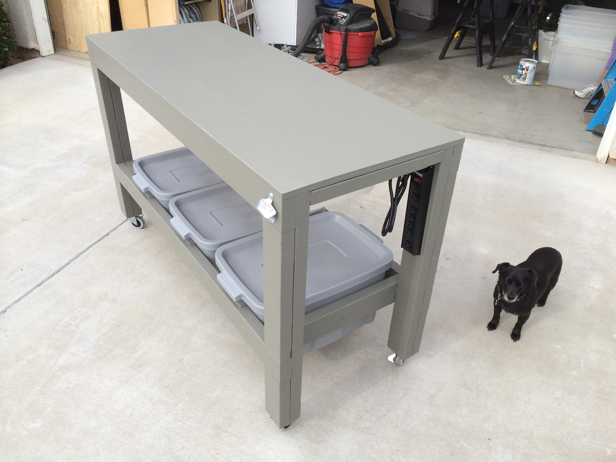 Ana White | Mobile Workbench - DIY Projects