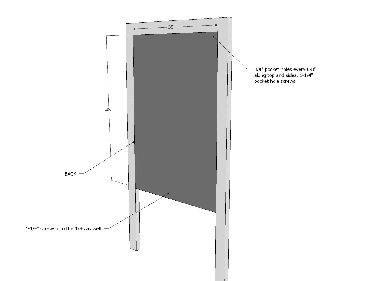 Plans Twin Easy cleats DIY and Project  diy Build Furniture and Free Bed a plywood headboard  Panel
