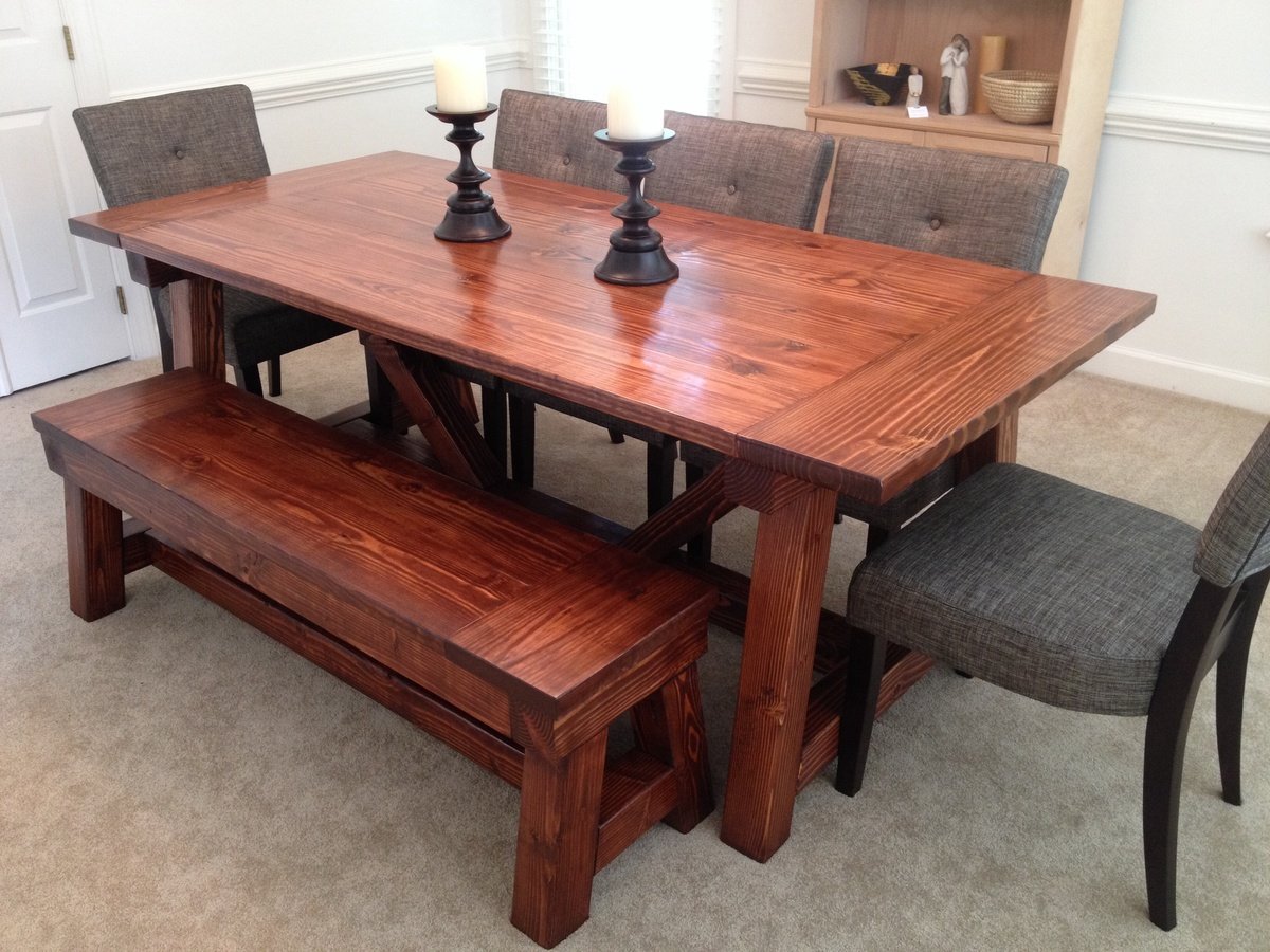 dining room table trusses