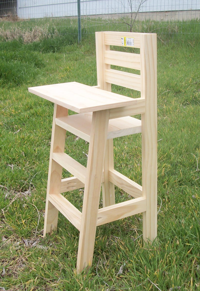 Cutest Baby Doll High Chair  Do It Yourself Home Projects from Ana 