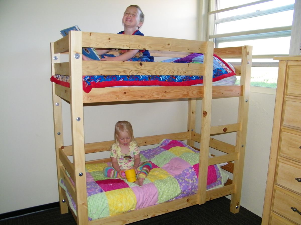 Ana White  Toddler Bunk Beds - DIY Projects