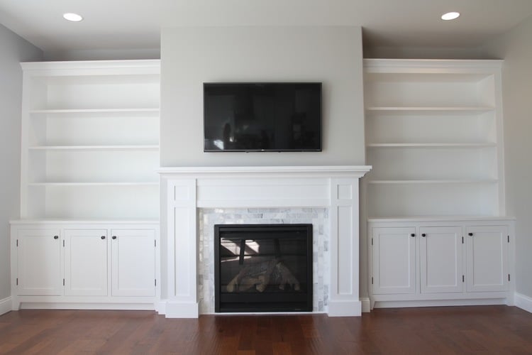 Ana White | How to Build a Fireplace Mantel and Surround 