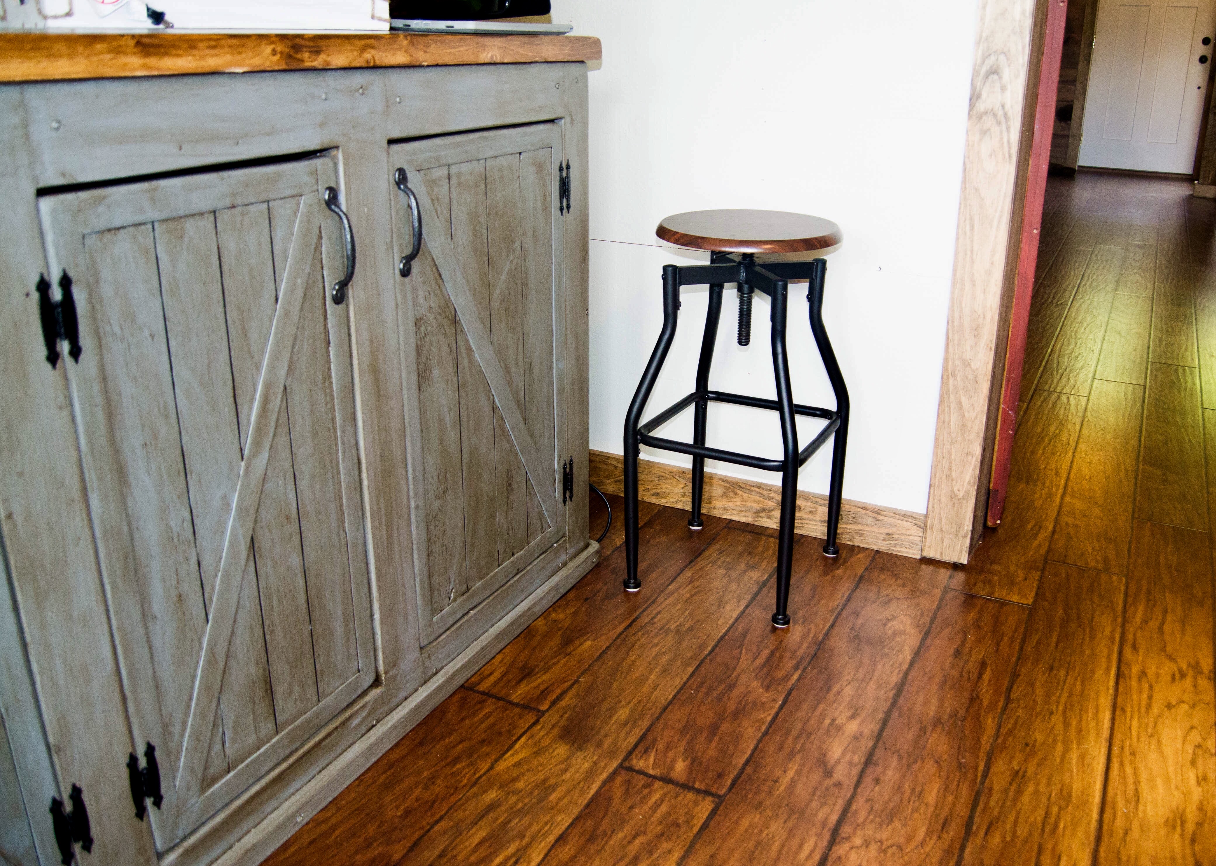 Ana White | Scrapped the Sliding Barn Doors, Rustic Cabinet Doors ...