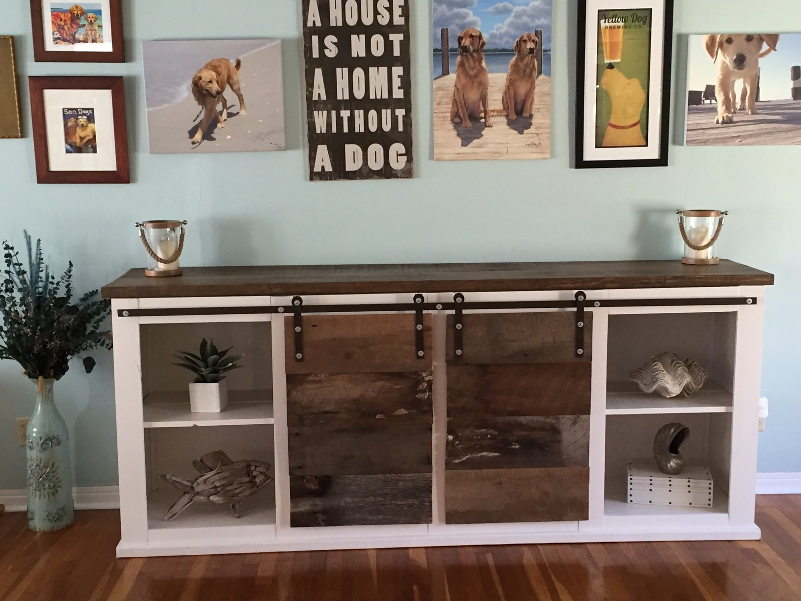 Ana White | Grandy Sliding Door Console - DIY Projects