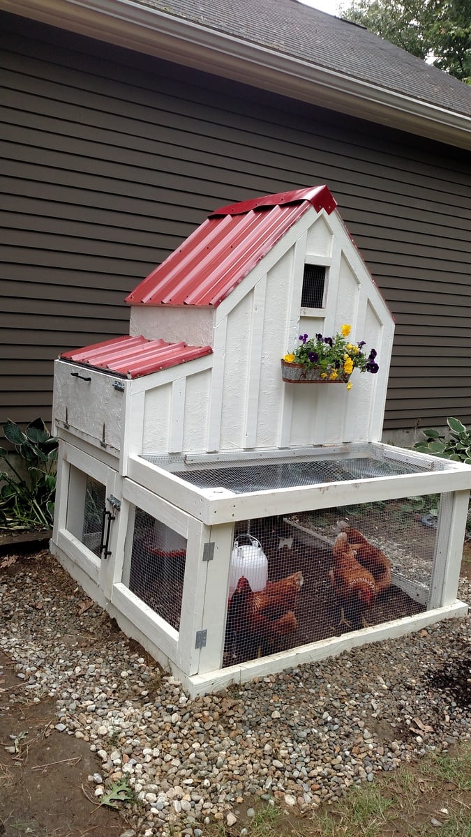 Ana White | My version of the small chicken coop - DIY 