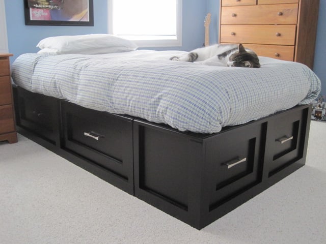 Ana White | Twin-size Storage Bed - DIY Projects