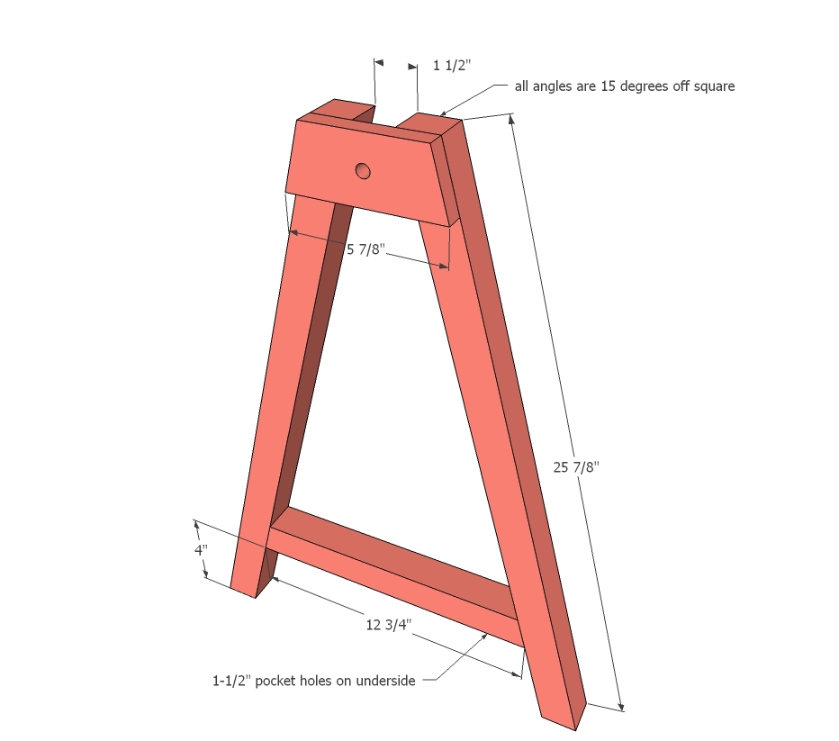 Ana White  Adjustable Height Sawhorses - DIY Projects