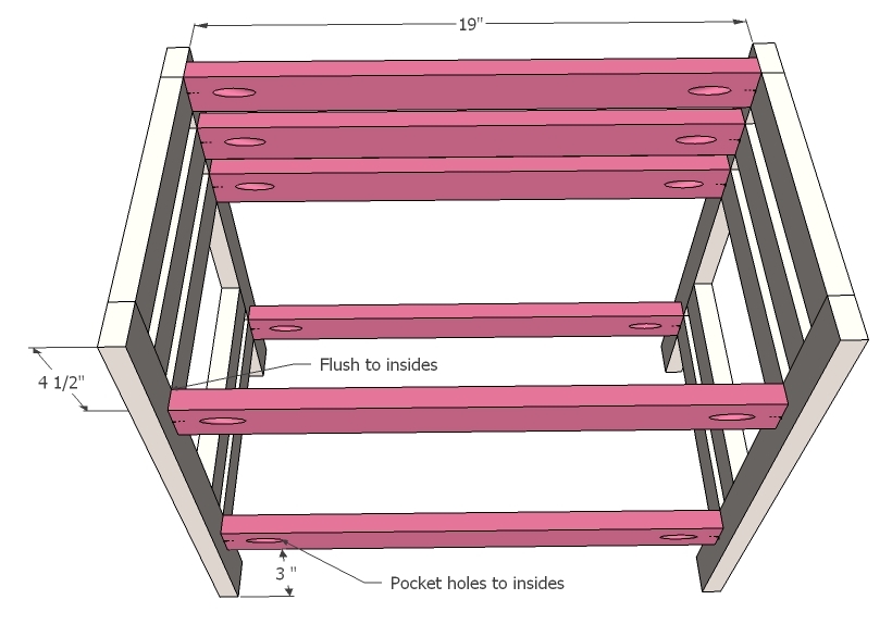 Ana White  Doll Bunk Beds for American Girl Doll and 18" Doll - DIY 