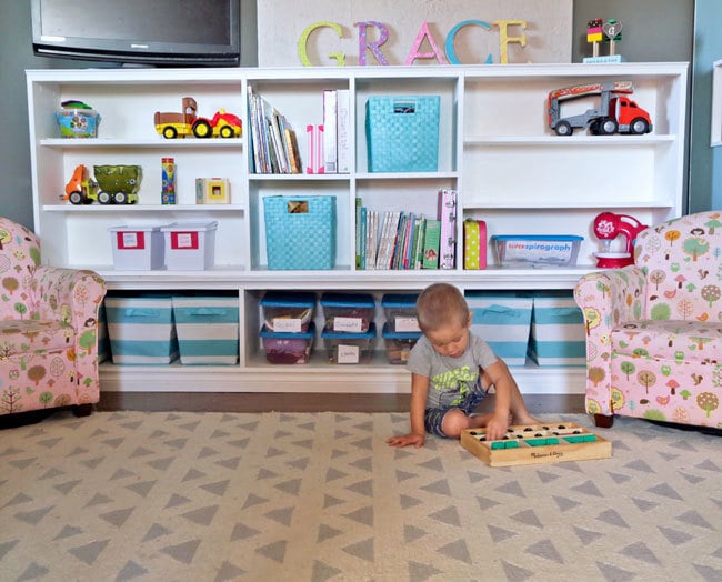 Toy Storage for Small Spaces - Hello Central Avenue