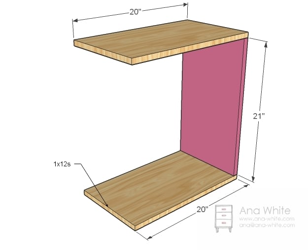  Table or Sofa Table | Free and Easy DIY Project and Furniture Plans