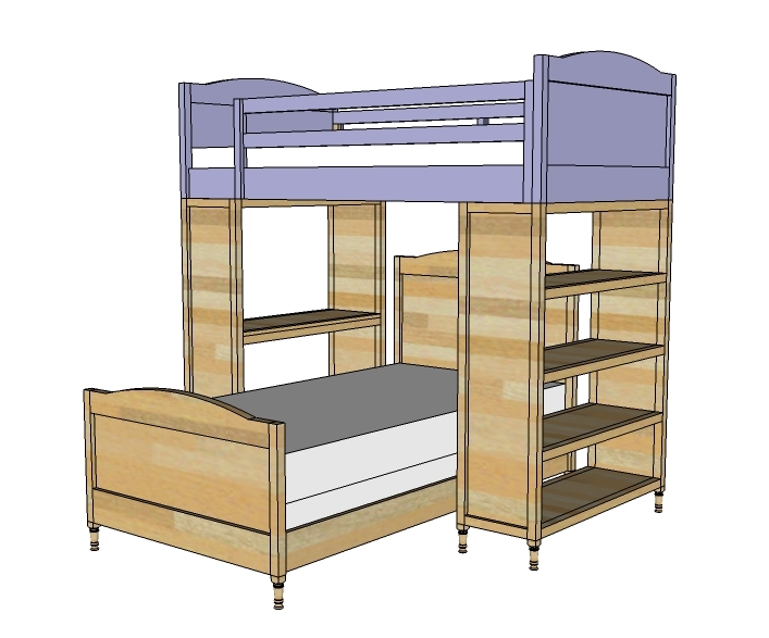  Chelsea Top Bunk | Free and Easy DIY Project and Furniture Plans