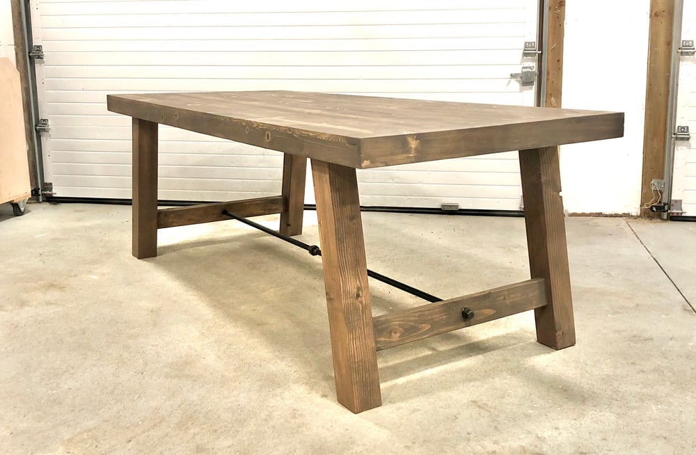 benchwright farmhouse table DIY