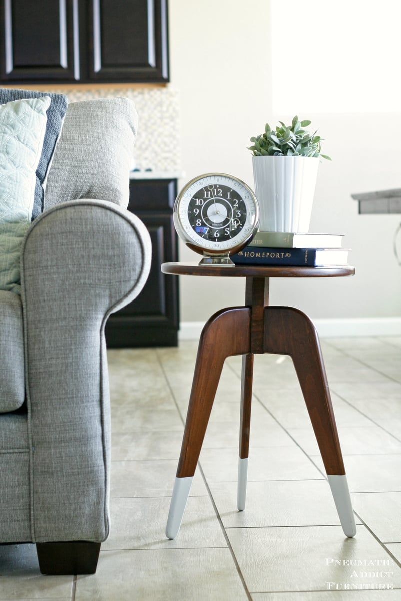 how to build modern 3 leg end table